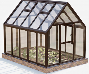 Modern Glass Sunshine Room-ID:373491058