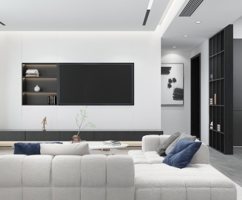 Modern A Living Room-ID:568840528