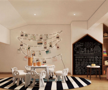 Modern Children's Room Activity Room-ID:951267966
