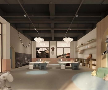Modern Kindergarten Classrooms-ID:884397983