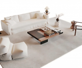 Wabi-sabi Style Sofa Combination-ID:535593991