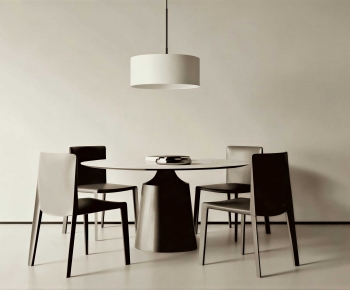 Modern Dining Table And Chairs-ID:861641884