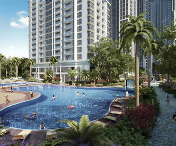 Modern Park Landscape-ID:235941896