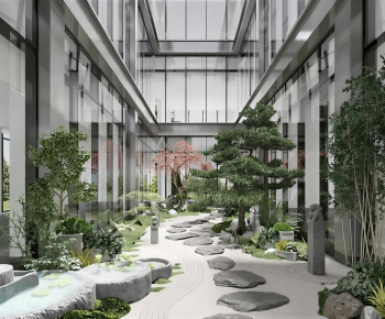 Modern Courtyard/landscape-ID:281805048