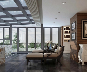 Modern Glass Sunshine Room-ID:589488987