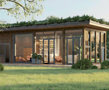 Modern Appearance Of Commercial Building-ID:981695897