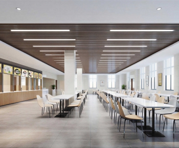 Industrial Style Office Canteen-ID:836639433
