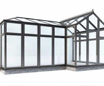 Modern Glass Sunshine Room-ID:603343015