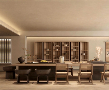 New Chinese Style Tea House-ID:982010434