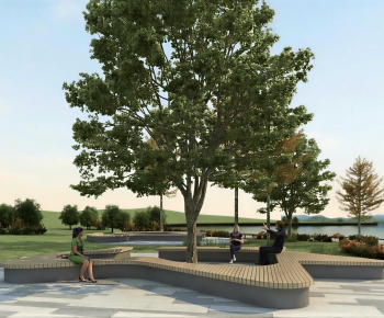 Modern Park Landscape-ID:266127118