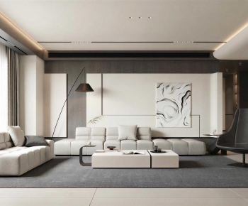 Modern A Living Room-ID:441961053