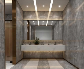 Modern Public Toilet-ID:833118928