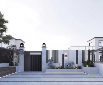 Modern Courtyard/landscape-ID:844634066