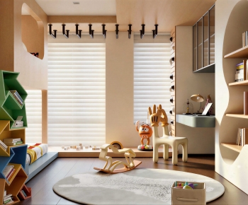 Modern Children's Room Activity Room-ID:492279053