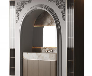Modern Bathroom Cabinet-ID:524283893