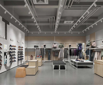Industrial Style Clothing Store-ID:309593923