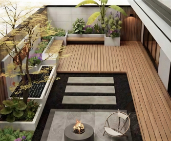 Modern Courtyard/landscape-ID:509372004