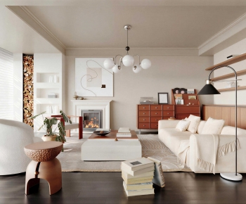 Modern A Living Room-ID:786410091