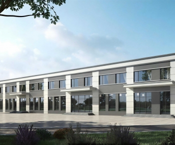 Modern Building Appearance-ID:302757027