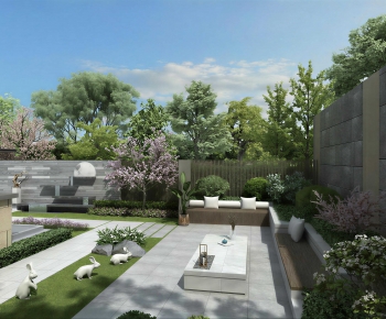 New Chinese Style Courtyard/landscape-ID:207715997