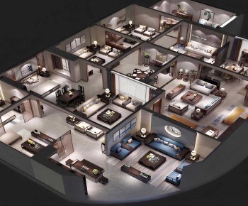 New Chinese Style Furniture Shop-ID:494370557