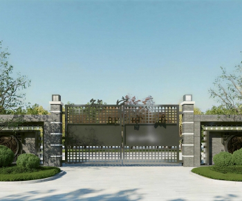 New Chinese Style Gate-ID:354935884