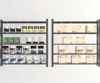 Modern Supermarket Shelf-ID:218187097