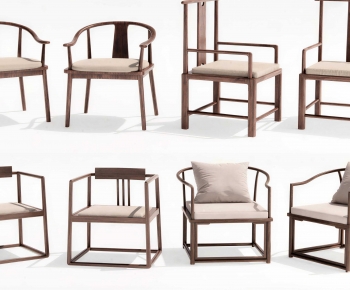 New Chinese Style Lounge Chair-ID:959194908