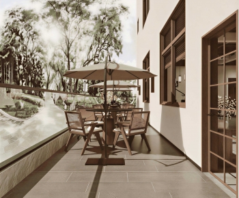 Modern Leisure Balcony-ID:457920072