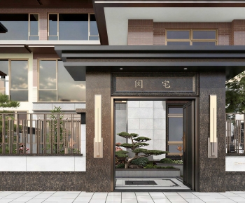 New Chinese Style Gate-ID:934075125