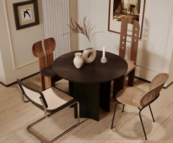 Modern Dining Table And Chairs-ID:654067045