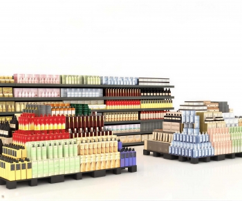 Modern Supermarket Shelf-ID:604619034