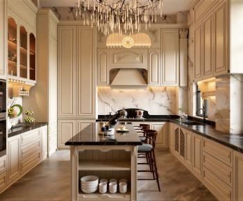 American Style Open Kitchen-ID:276936054