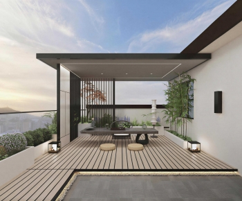 New Chinese Style Courtyard/landscape-ID:102520031