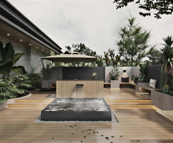 Modern Courtyard/landscape-ID:425540924