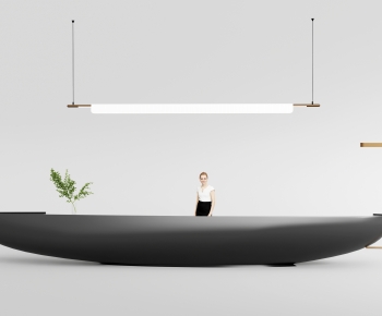 Modern Reception Desk-ID:171310975