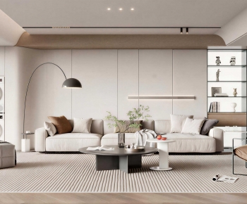 Modern A Living Room-ID:516958959
