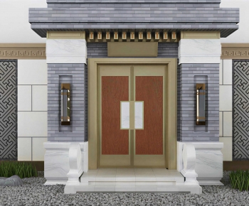 New Chinese Style Gate-ID:353836067