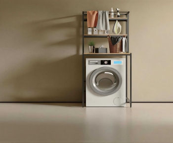 Modern Laundry Cabinet-ID:659348961