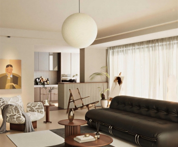 Modern A Living Room-ID:775640963