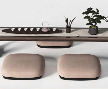 New Chinese Style Tea Tables And Chairs-ID:852770094