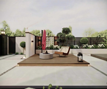 Modern Courtyard/landscape-ID:363444094