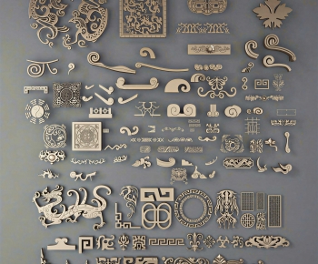 New Chinese Style Carving-ID:882208117