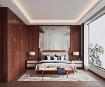 New Chinese Style Bedroom-ID:773050824