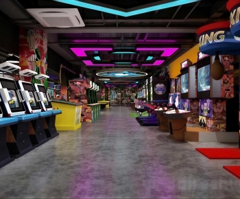 Industrial Style Game Hall-ID:465905907