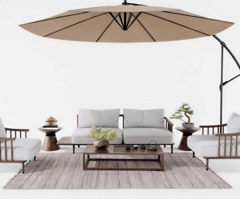 New Chinese Style Outdoor Sofa-ID:520241026