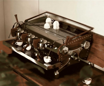 Modern Kitchen Electric Coffee Machine-ID:640657904