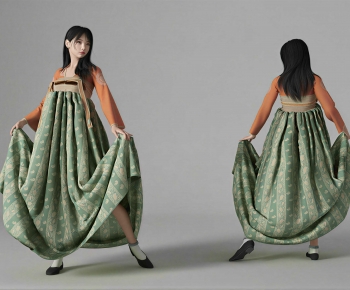 New Chinese Style Woman-ID:146020895