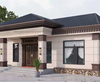 New Chinese Style Detached Villa-ID:299822098