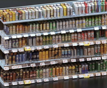 Modern Supermarket Shelf-ID:640023959
